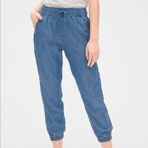 GAP Pants - GAP Cotton Chambray Joggers